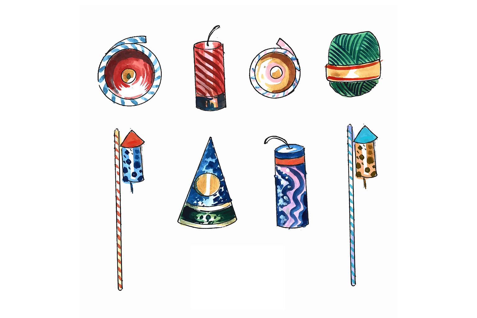 Easy Crackers Drawing